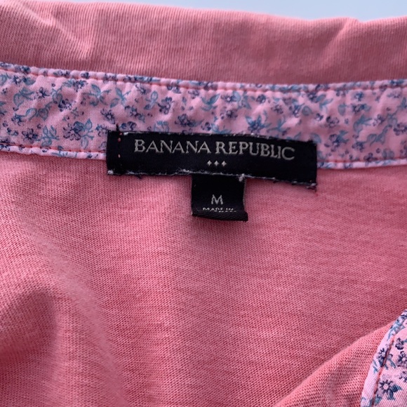 Men’s Banana Republic Cotton Polo Shirt Size Medium - Picture 5 of 8